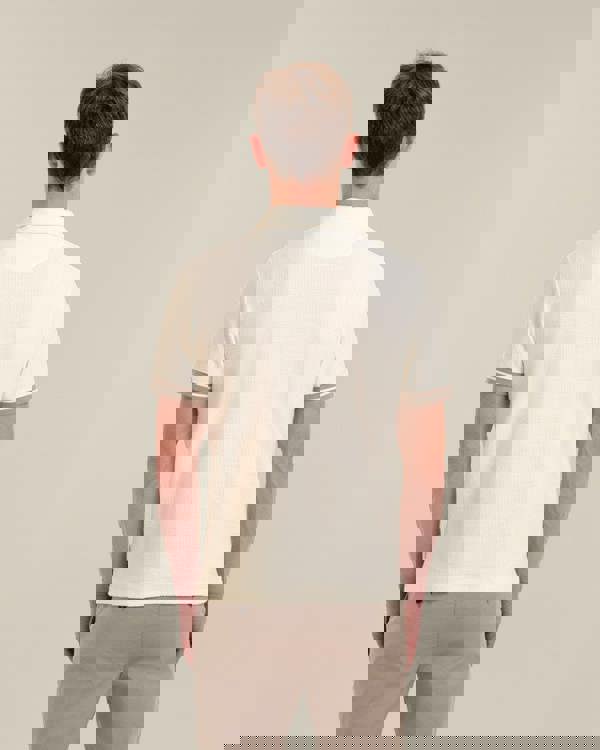 Larsson & Co Odin - Textured Polo Shirt