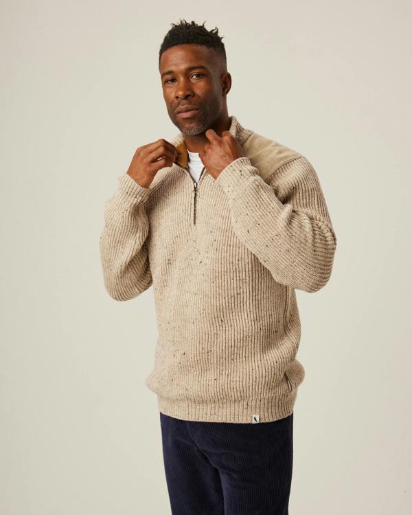 Peregrine  Foxton Quarter Zip Jumper