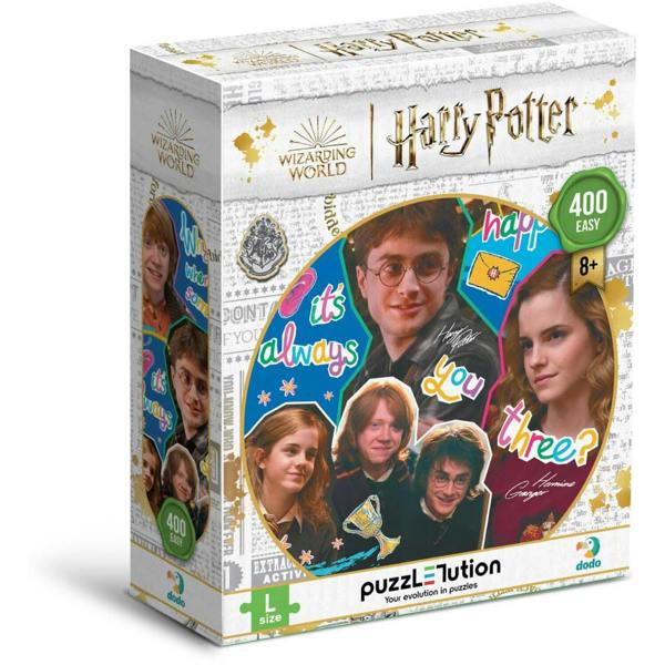Harry Potter Easy Puzzle Always These Three - White