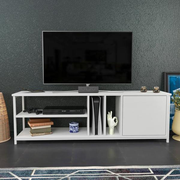 Decorotika Oneida Modern Tv Stand TV Cabinet for TV's up to 72"