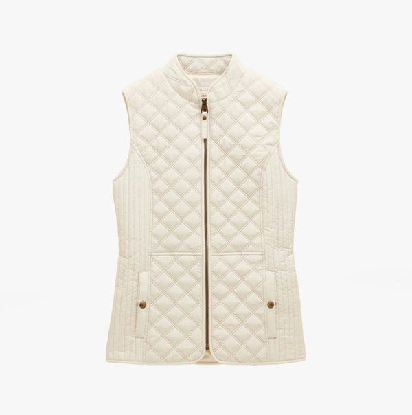 Joules MINX Womens Gilet Cream