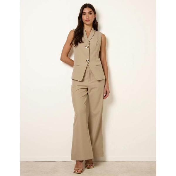 Blue Vanilla Tailored Two -Piece Set