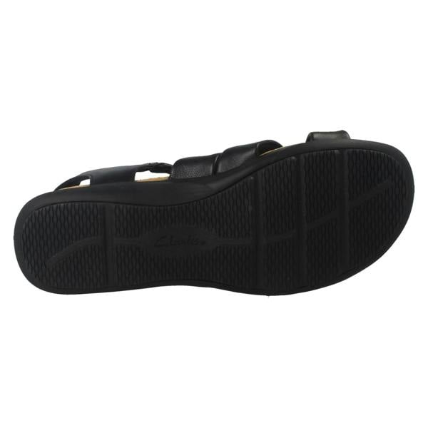 Clarks Ladies Clarks Casual Hook and Loop Sandals Kitly Ave