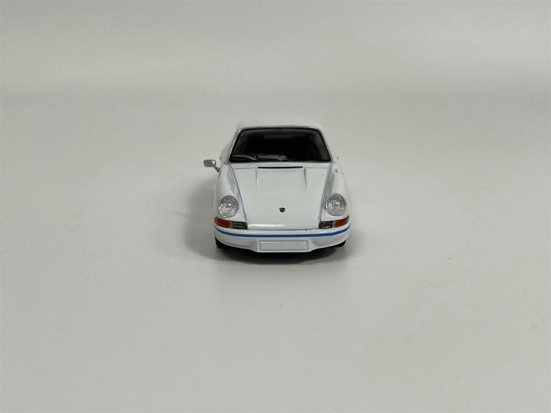 Mini GT Porsche 911 Carrera RS 2.7 Grand Prix White With Blue Livery RHD 1:64 Mini GT MGT00715R