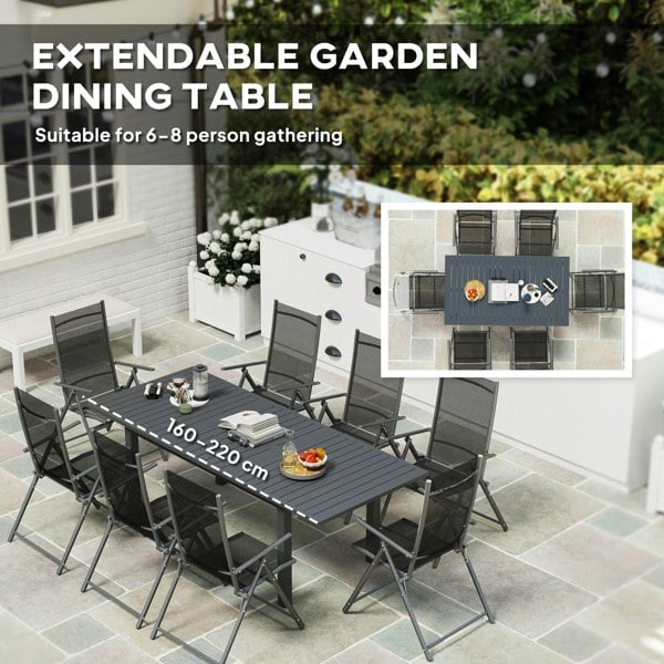 Extendable Outdoor Dining Table