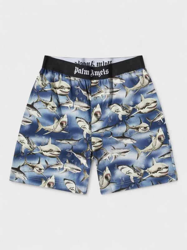 Palm Angels Sharks Easy Shorts - Supplied FashionPalm Angels