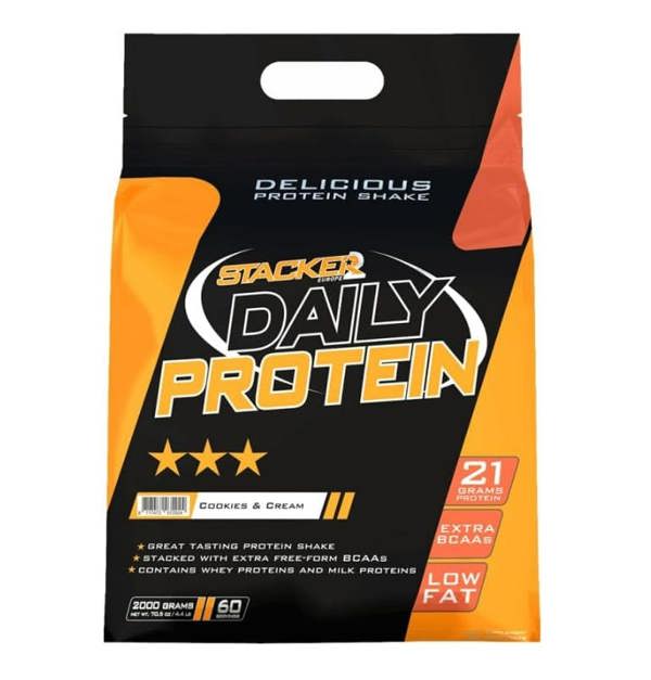 Stacker2 Europe Daily Protein, Cookies & Cream - 2000g