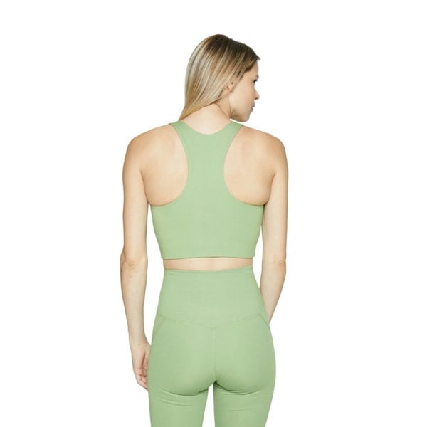 Girlfriend Collective Womens/Ladies Dylan Sports Bra - Mantis Green