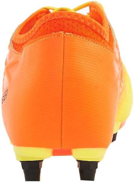 Ignisio Junior 6 Stud Football Boot – Lace-Up, Yellow/Orange - Optimum