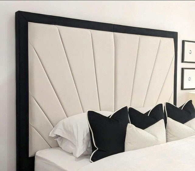Great British Beds Mercer Headboard Contrast Piping