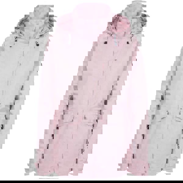 Trespass Womens/Ladies Voyage Waterproof Long-Sleeved Jacket - Light Lilac