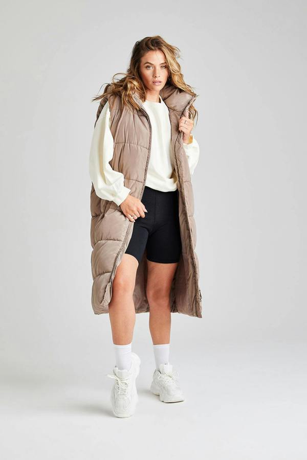 Urban Bliss Longline Puffer Gilet