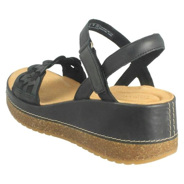 Clarks Womens Clarks Wedge Sandals Kassanda Bar