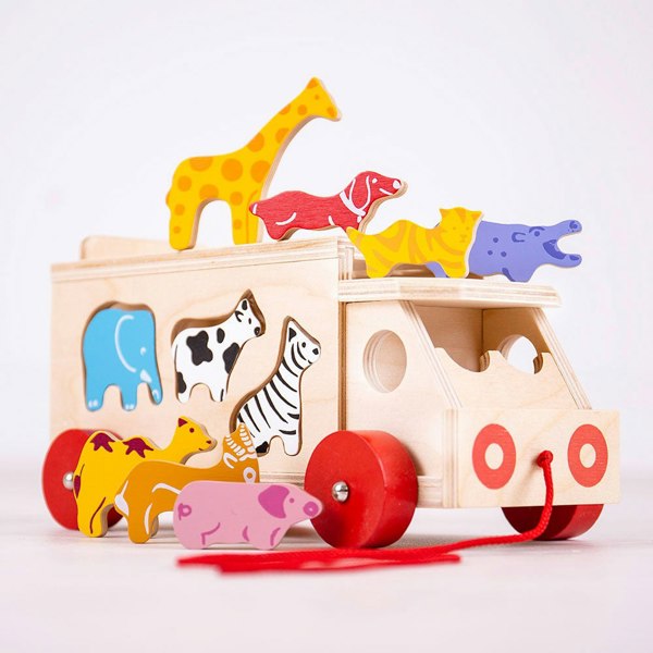 Bigjigs Toys Animal Shape Lorry