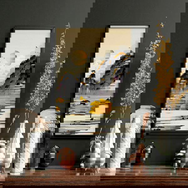 Japanese Landscape Artwork | set of 3 wall art prints