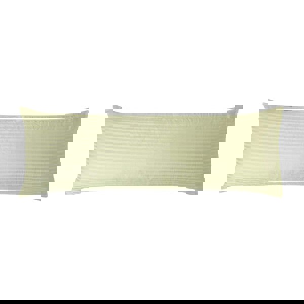 HOMESCAPES Silky 330 TC Egyptian Cotton Satin Stripe Body Pillowcase