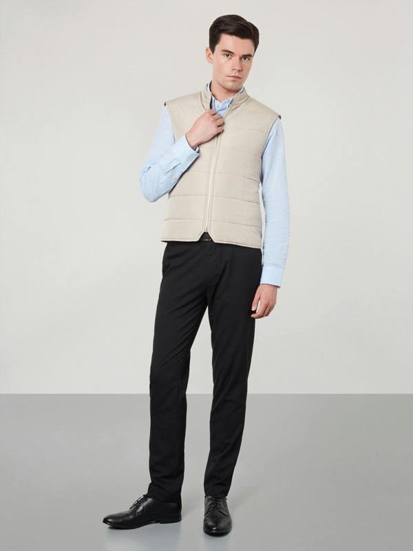 Quilted Gilet Sand