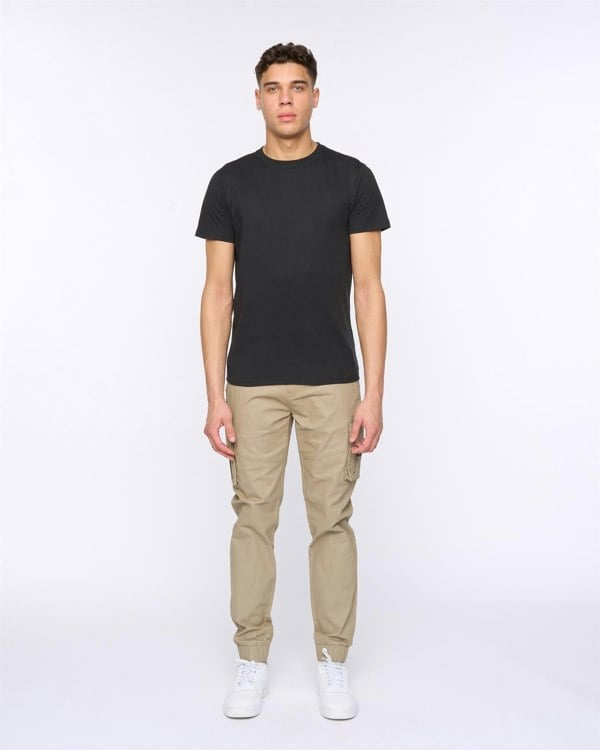 Duck and Cover Chemmer Woven Jog Pants - Stone