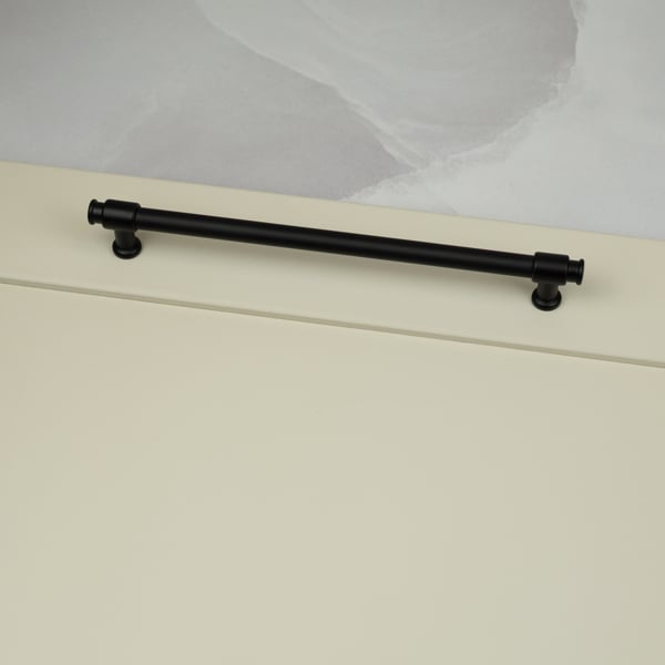 Handle & Home Matt Black Industrial Pipe Pulls