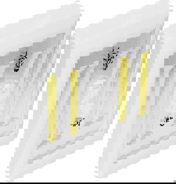 St Helens Home and Garden 4 COB LED Light Switch with On/Of Switch