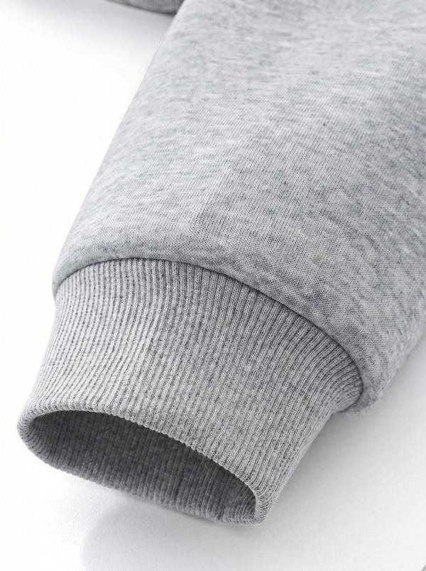 Anniou Cropped Boxy Heavyweight Hoodie