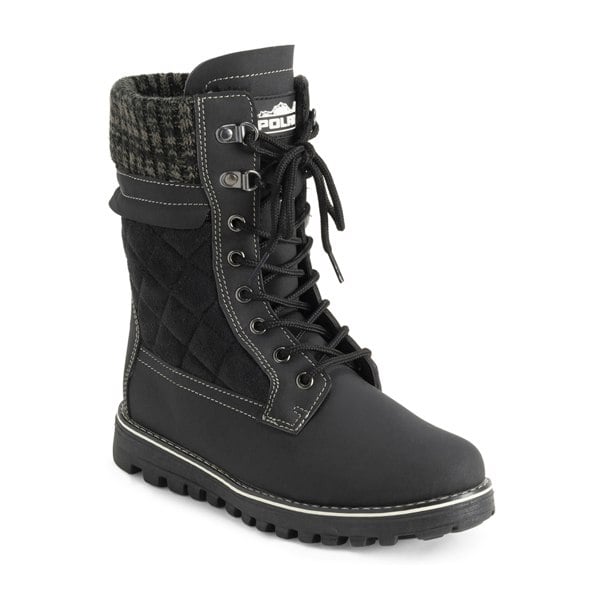 VIVA Polar Women's Memory Foam Thermal Deep Tread Rubber Sole Snow Boots