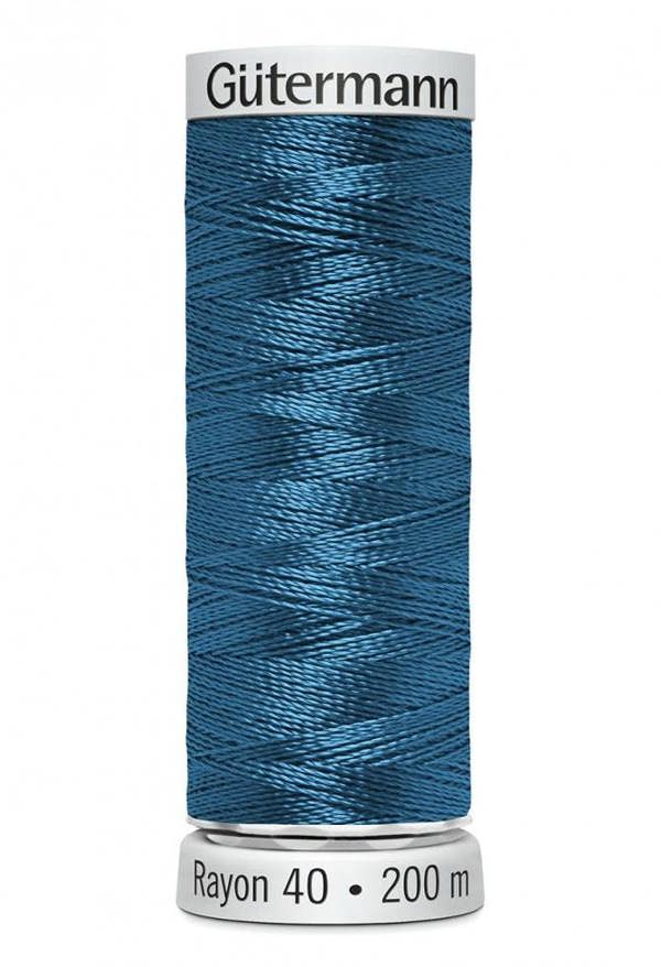 Gutermann No 40 Sulky Rayon Embroidery Thread 200m Rayon Thread Suitable For Embroidery