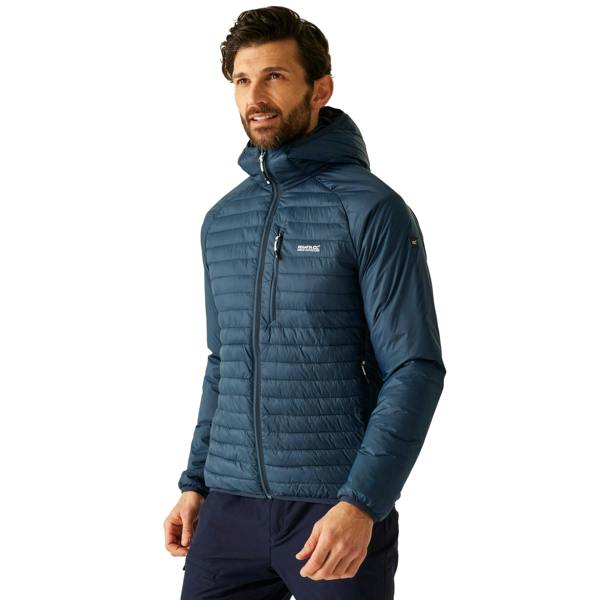 Regatta Mens Rowak Padded Jacket - Moonlight Denim - 