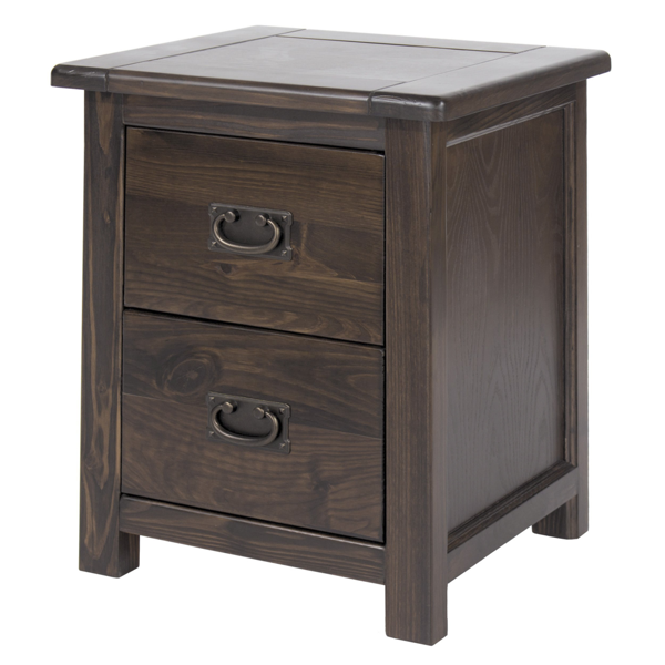 Core Products Boston 2-Drawer Petite Bedside Cabinet