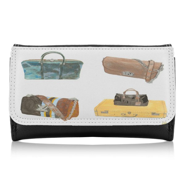 Benjamin Tate Design Handbag Collage Maxi Purse