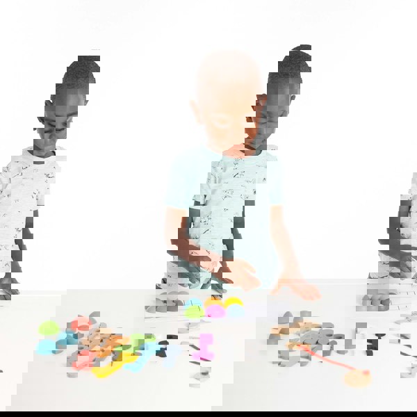 tickit Rainbow Wooden Keys