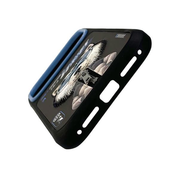 Nimmy Friends Nimmy Cool & Cute 2.0 Husky Case with MagSafe for iPhone 17 Pro Max 6.9" Grey Blue - N-KMLL-IP17-PRO-MAX-017-A