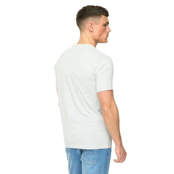 Crosshatch Mens Transflate T-Shirt - Light Blue - 