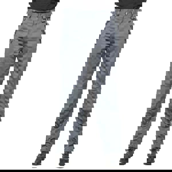 Trespass Mens Holloway Waterproof DLX Trousers - Carbon