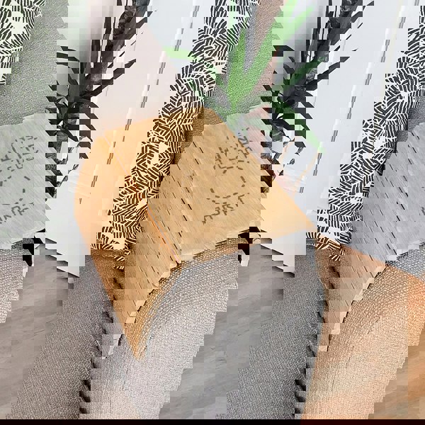 Personalised Memento Company Personalised Its Wine O'Clock Wooden Sofa Tray