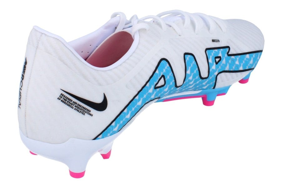Nike Zoom Vapor 15 Academy Fg/Mg Mens Football Boots Dj5631  146 - White Blatic Blue Hot Punch 146 - Photo 2