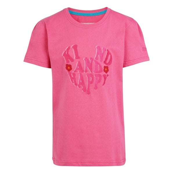 Regatta Childrens/Kids Bosley VII T-Shirt - Flamingo Pink