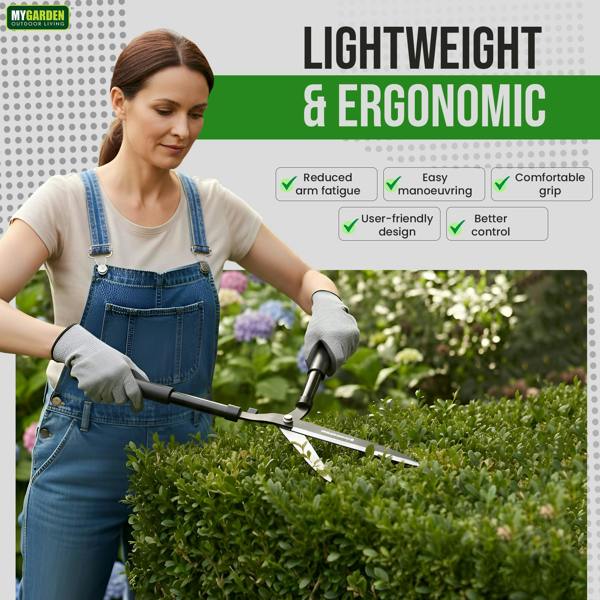 My Garden Outdoor Living My Garden Hedge Shears Carbon Steel Gardening Shears for Precision Cutting - Lightweight Garden Shear with Ergonomic Handle
