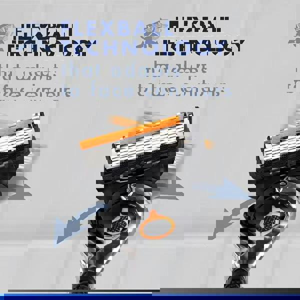 Gillette Proglide Razor For Men with 9 Blade Cartridge Refills