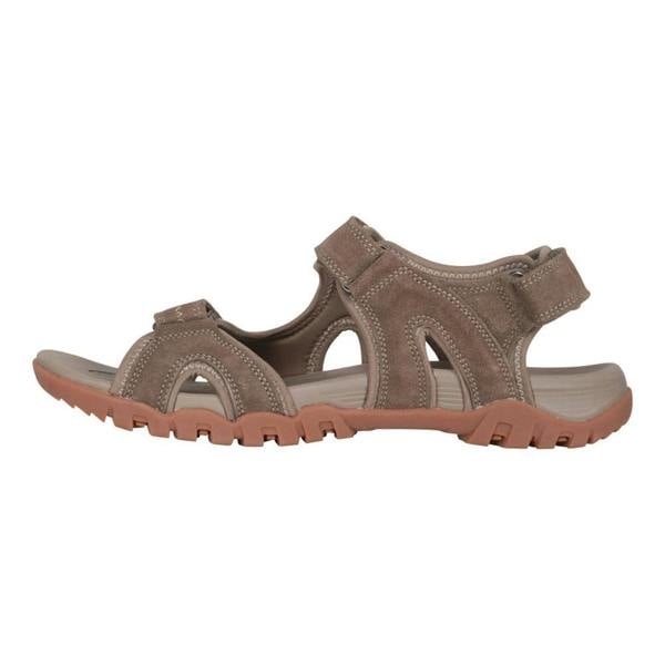 Mountain Warehouse Mens Rock Suede Walking Sandals - Brown - 