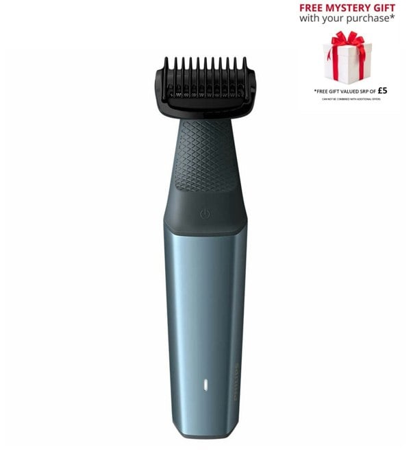 Philips BG3027/05 Showerproof Body Groomer and Intimate Trimmer - Free Gift RRP £10!