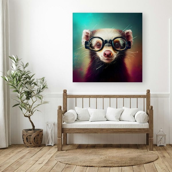 Warren Reed Ferret Splashart Canvas