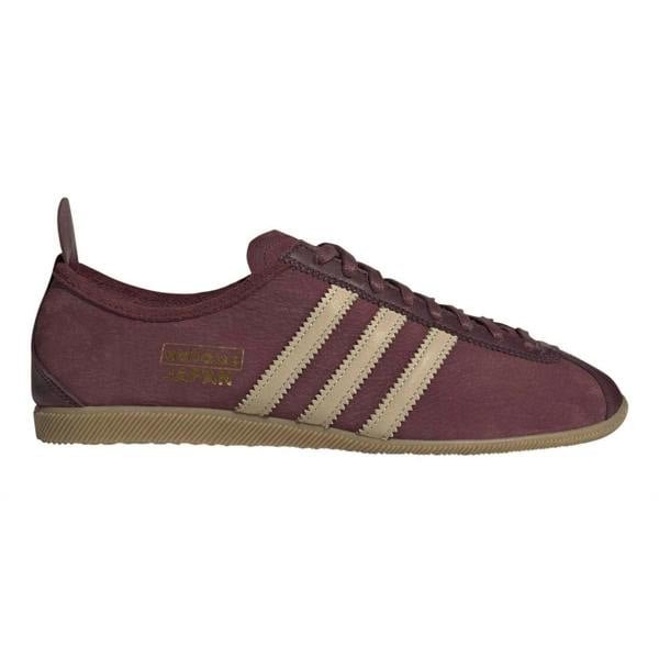 Adidas Mens Originals Japan Decon Leather Low Cut Trainers - Burgundy - 