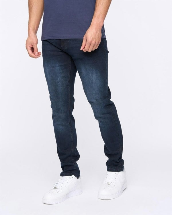 Henleys Craze Comfort Fit Jeans Blue Black