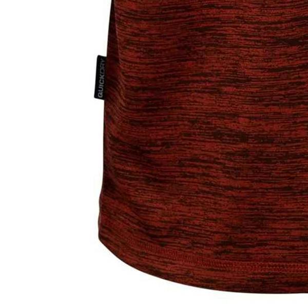 Trespass Mens Kearsley Active Top - Burnt Orange Marl - 