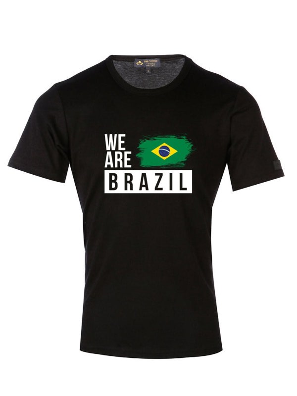 Supima Cotton Brazil Country Football T-shirt