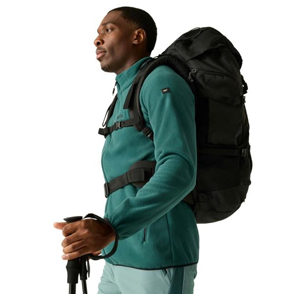 Regatta Mens Hadfield Full Zip Fleece Jacket - Mediterranea - 