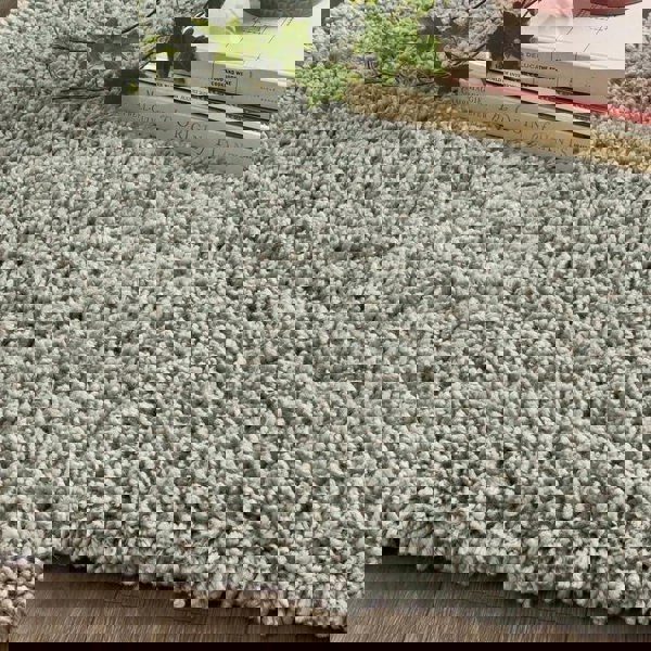 The Rugs Hadley Eucalyptus Shaggy Rug - Quality Comfort