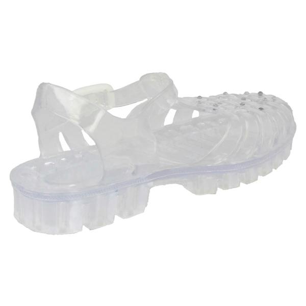 Spot On Girls Spot On Jelly Sandals With Diamante Detail
