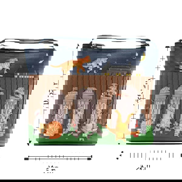 Mala Leather Alley Cats Leather Midi Crossbody Bag